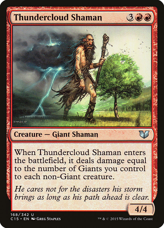 Thundercloud Shaman [Commander 2015] | I Want That Stuff Brandon