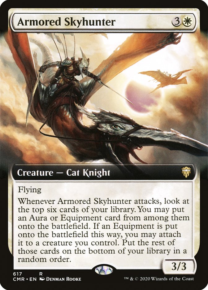 Armored Skyhunter (Extended Art) [Commander Legends] | I Want That Stuff Brandon