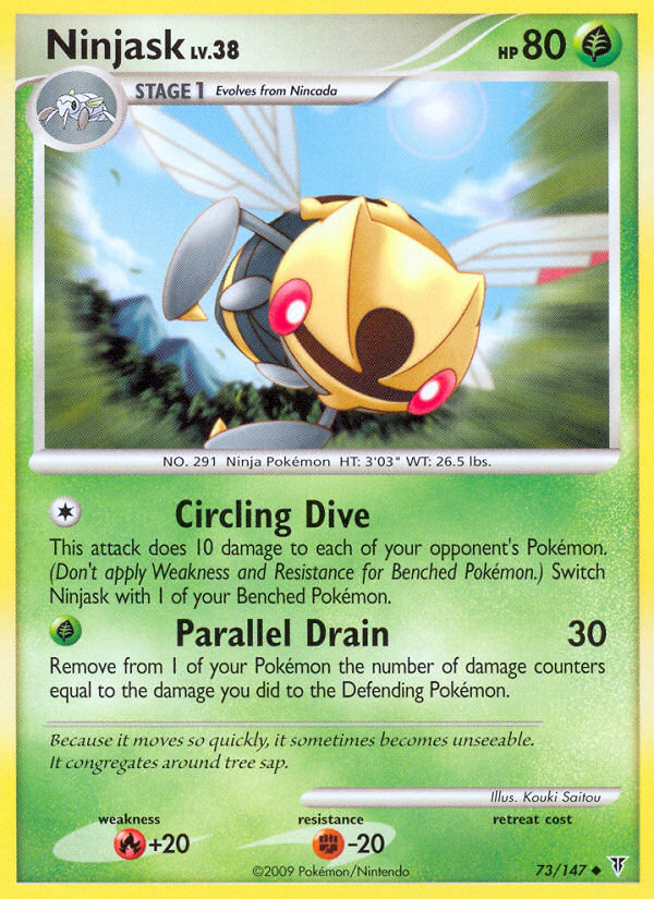 Ninjask (73/147) [Platinum: Supreme Victors] | I Want That Stuff Brandon