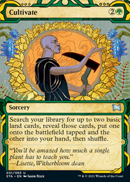 Cultivate (Foil Etched) [Strixhaven: School of Mages Mystical Archive] | I Want That Stuff Brandon