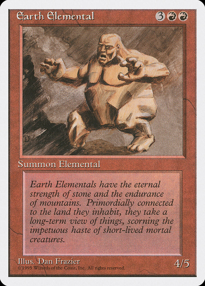 Earth Elemental [Fourth Edition] | I Want That Stuff Brandon