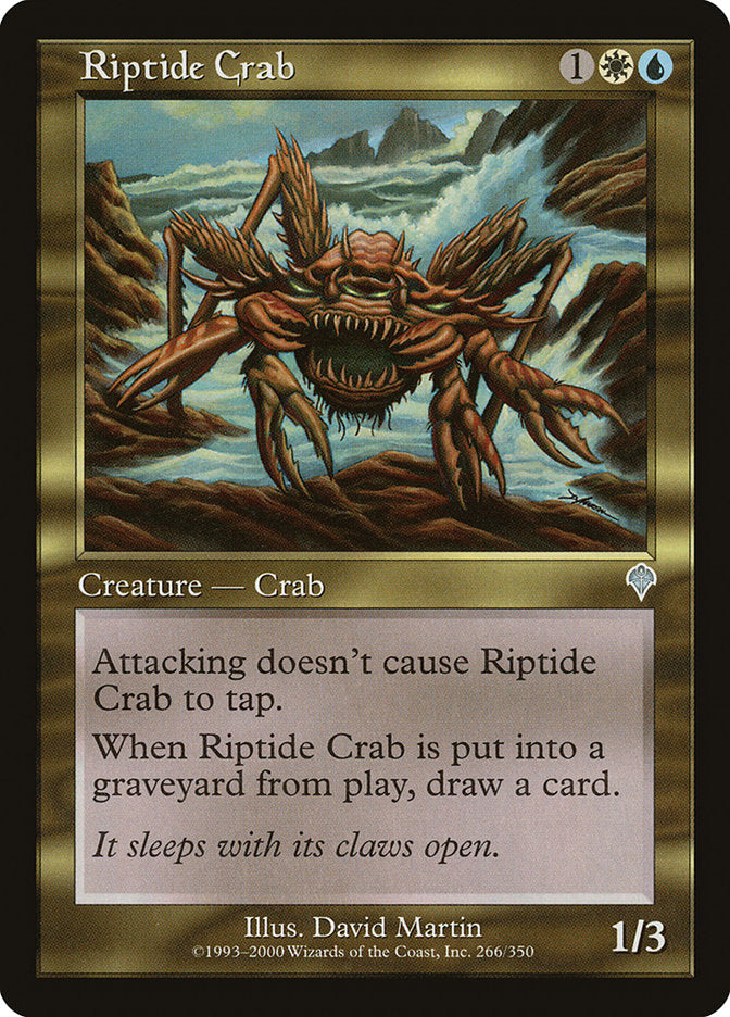 Riptide Crab [Invasion] | I Want That Stuff Brandon