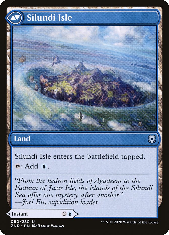 Silundi Vision // Silundi Isle [Zendikar Rising] | I Want That Stuff Brandon