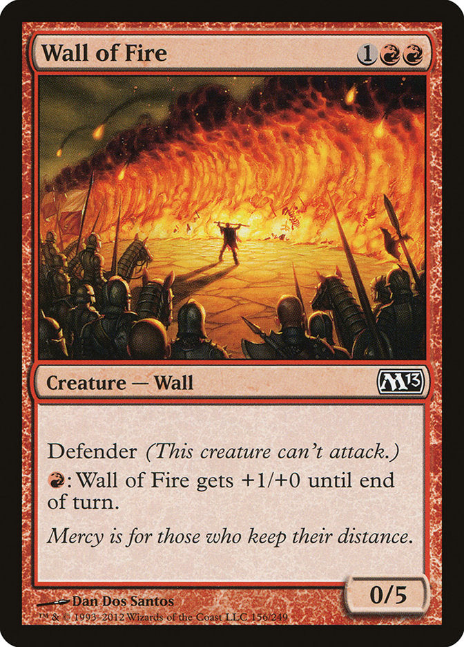 Wall of Fire [Magic 2013] | I Want That Stuff Brandon