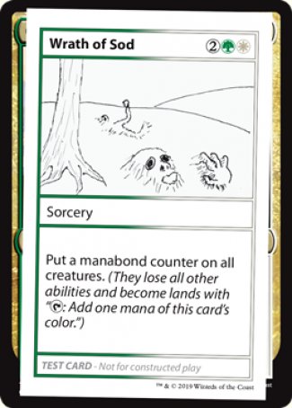 Wrath of Sod (2021 Edition) [Mystery Booster Playtest Cards] | I Want That Stuff Brandon