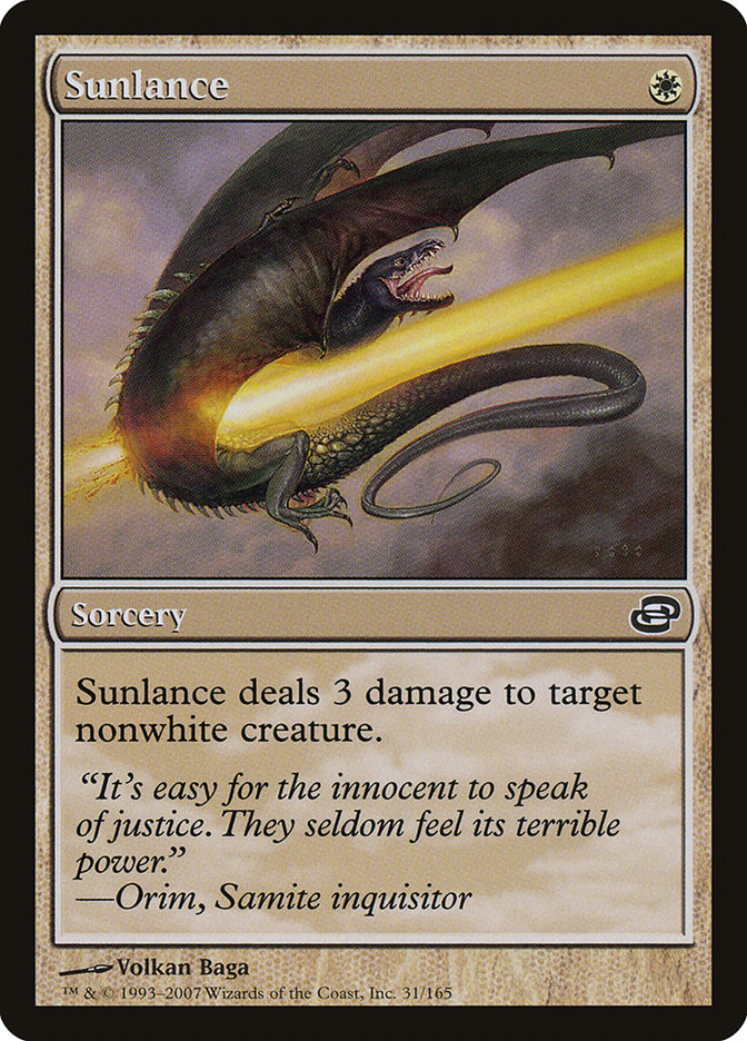 Sunlance [Planar Chaos] | I Want That Stuff Brandon