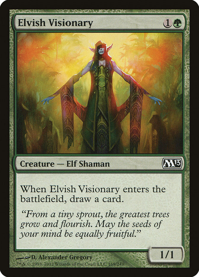 Elvish Visionary [Magic 2013] | I Want That Stuff Brandon