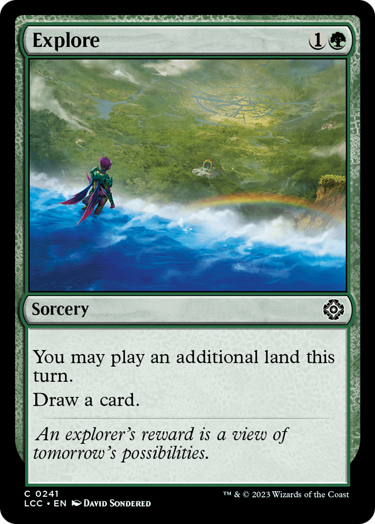 Explore [The Lost Caverns of Ixalan Commander] | I Want That Stuff Brandon