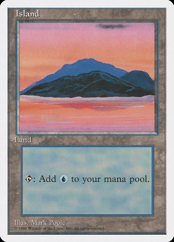 Island (Signature on Bottom Left) [Introductory Two-Player Set] | I Want That Stuff Brandon