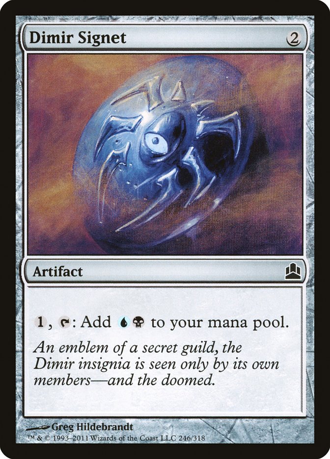 Dimir Signet [Commander 2011] | I Want That Stuff Brandon