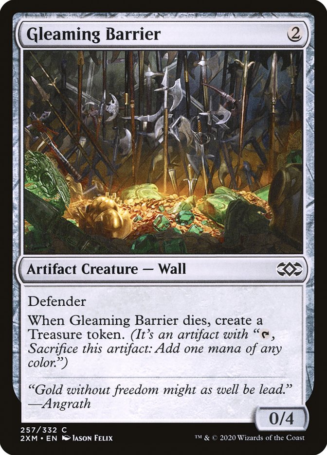 Gleaming Barrier [Double Masters] | I Want That Stuff Brandon