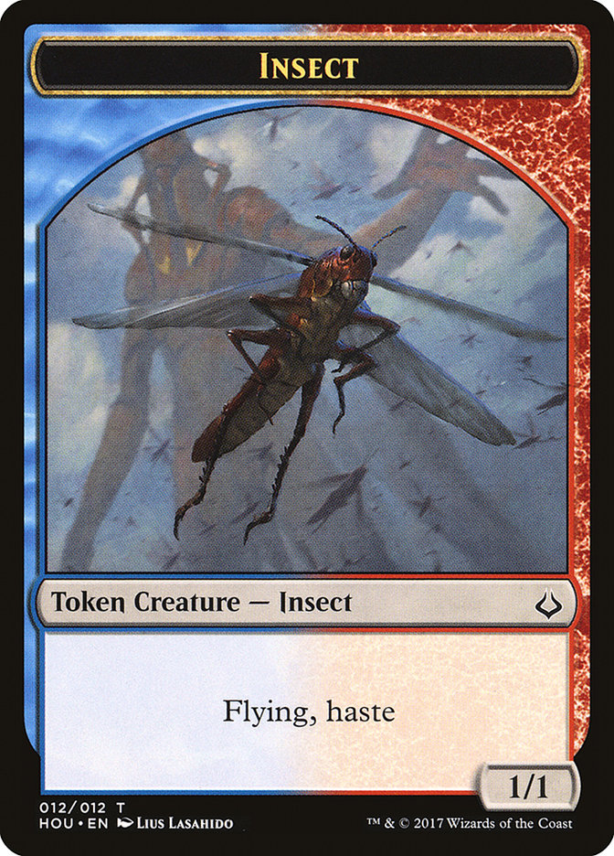 Dreamstealer // Insect Double-Sided Token [Hour of Devastation Tokens] | I Want That Stuff Brandon