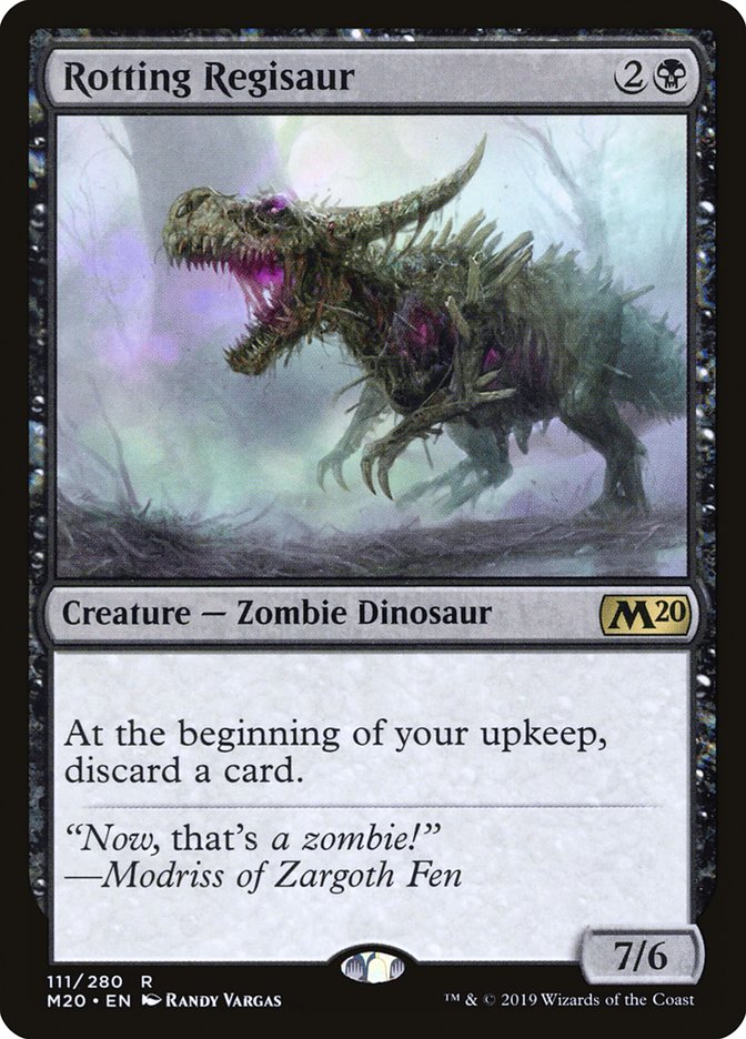 Rotting Regisaur [Core Set 2020] | I Want That Stuff Brandon