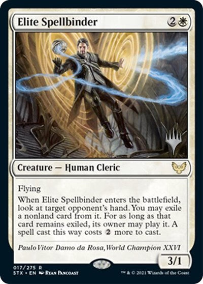 Elite Spellbinder (Promo Pack) [Strixhaven: School of Mages Promos] | I Want That Stuff Brandon