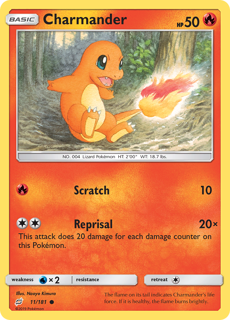 Charmander (11/181) [Sun & Moon: Team Up] | I Want That Stuff Brandon