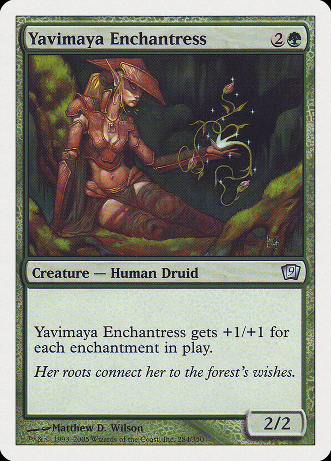 Yavimaya Enchantress [Ninth Edition] | I Want That Stuff Brandon