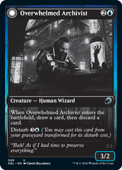 Overwhelmed Archivist // Archive Haunt [Innistrad: Double Feature] | I Want That Stuff Brandon