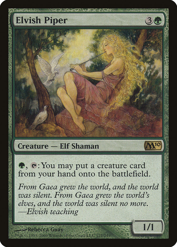 Elvish Piper [Magic 2010] | I Want That Stuff Brandon