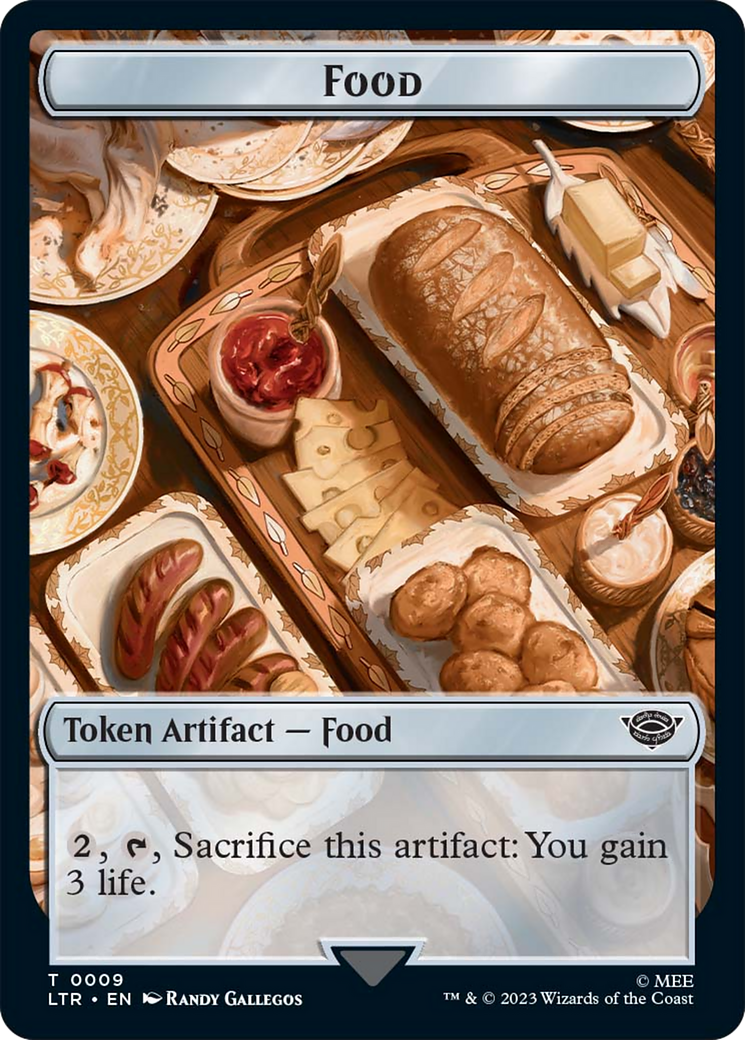 Food (09) // Tentacle Double-Sided Token [The Lord of the Rings: Tales of Middle-Earth Tokens] | I Want That Stuff Brandon