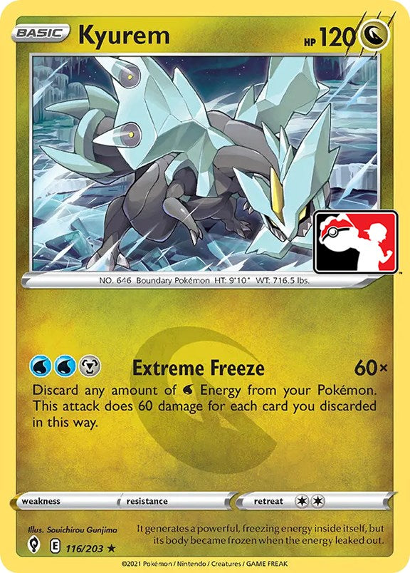 Kyurem (116/203) [Prize Pack Series One] | I Want That Stuff Brandon