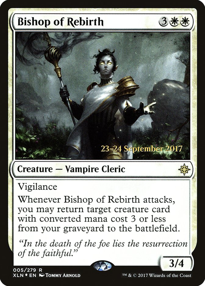 Bishop of Rebirth [Ixalan Prerelease Promos] | I Want That Stuff Brandon