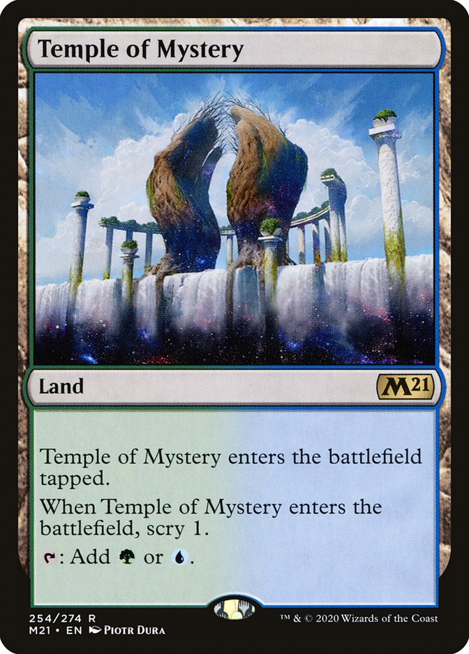 Temple of Mystery [Core Set 2021] | I Want That Stuff Brandon