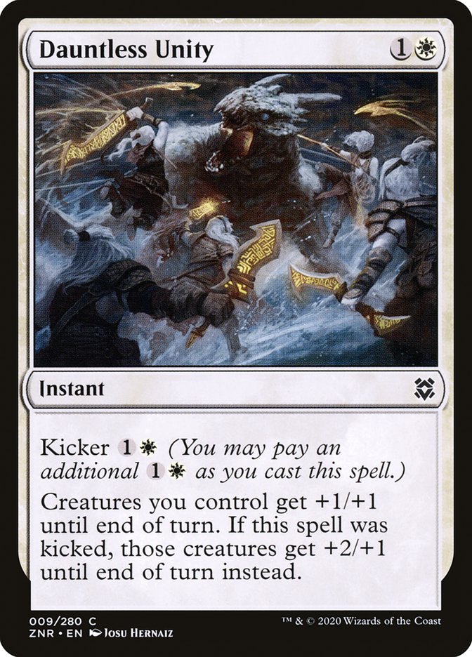 Dauntless Unity [Zendikar Rising] | I Want That Stuff Brandon