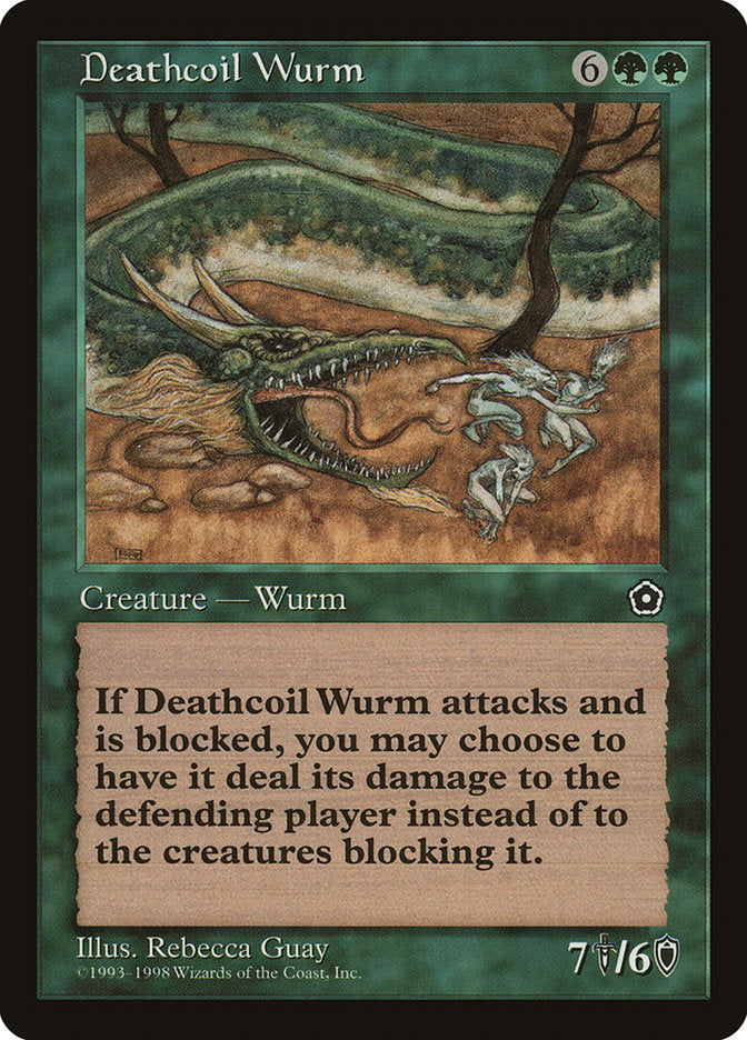 Deathcoil Wurm [Portal Second Age] | I Want That Stuff Brandon