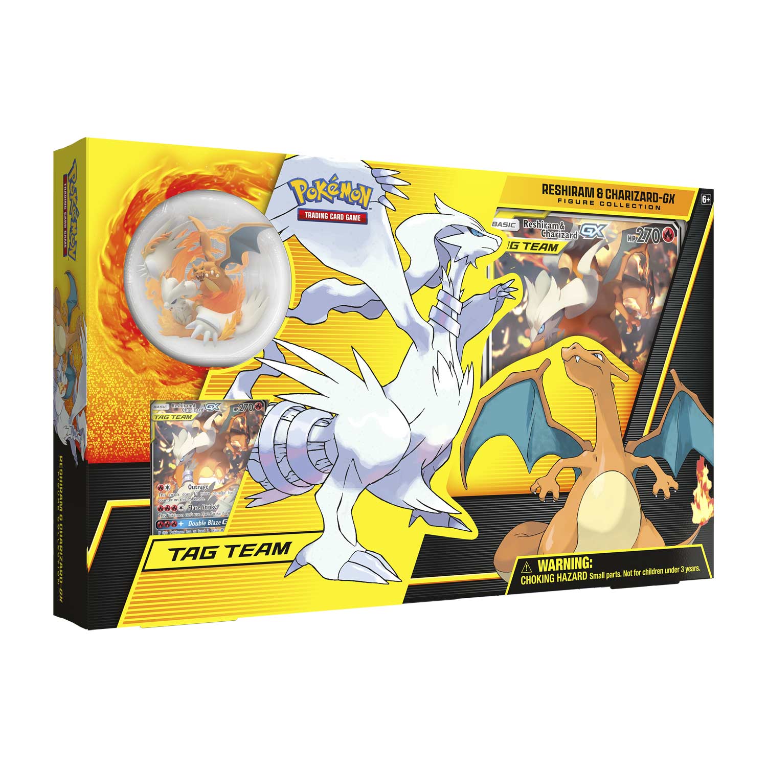 Sun & Moon: Unbroken Bonds - Tag Team Figure Collection (Reshiram & Charizard GX) | I Want That Stuff Brandon