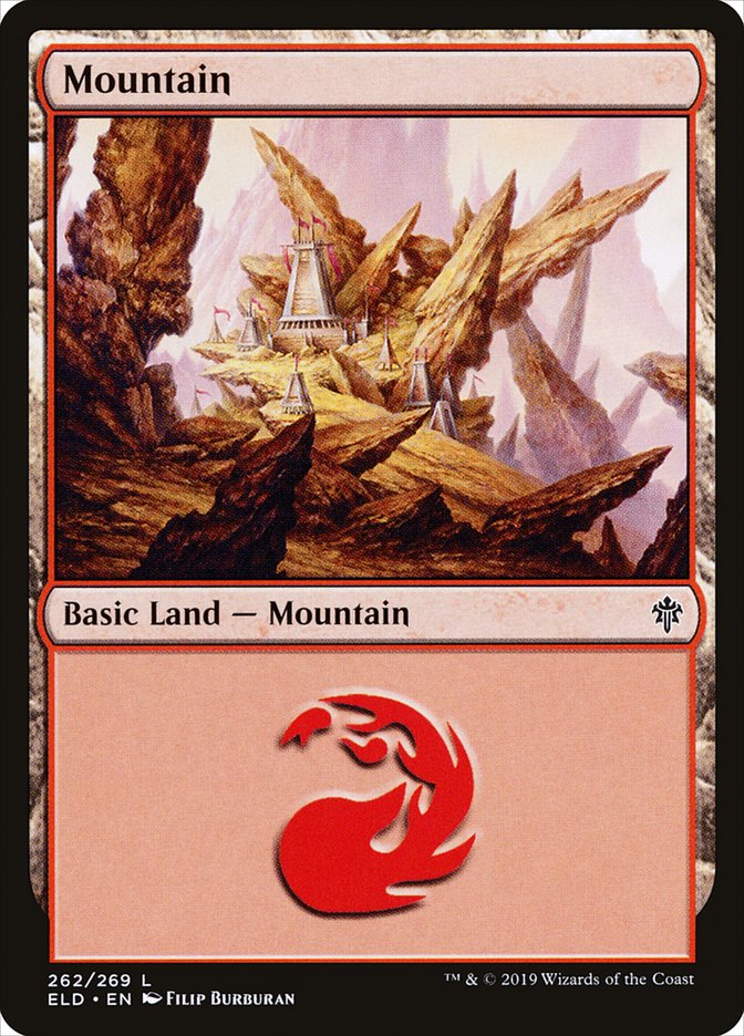 Mountain (262) [Throne of Eldraine] | I Want That Stuff Brandon