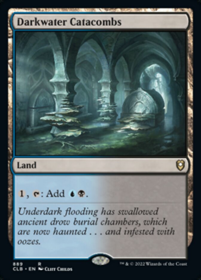 Darkwater Catacombs [Commander Legends: Battle for Baldur's Gate] | I Want That Stuff Brandon