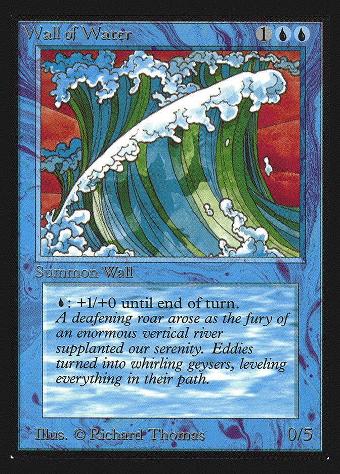 Wall of Water [Collectors' Edition] | I Want That Stuff Brandon