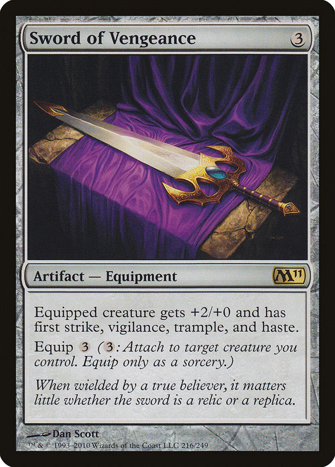 Sword of Vengeance [Magic 2011] | I Want That Stuff Brandon