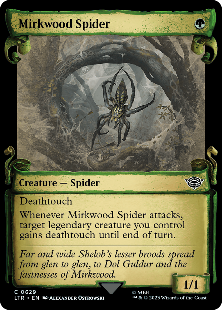 Mirkwood Spider [The Lord of the Rings: Tales of Middle-Earth Showcase Scrolls] | I Want That Stuff Brandon