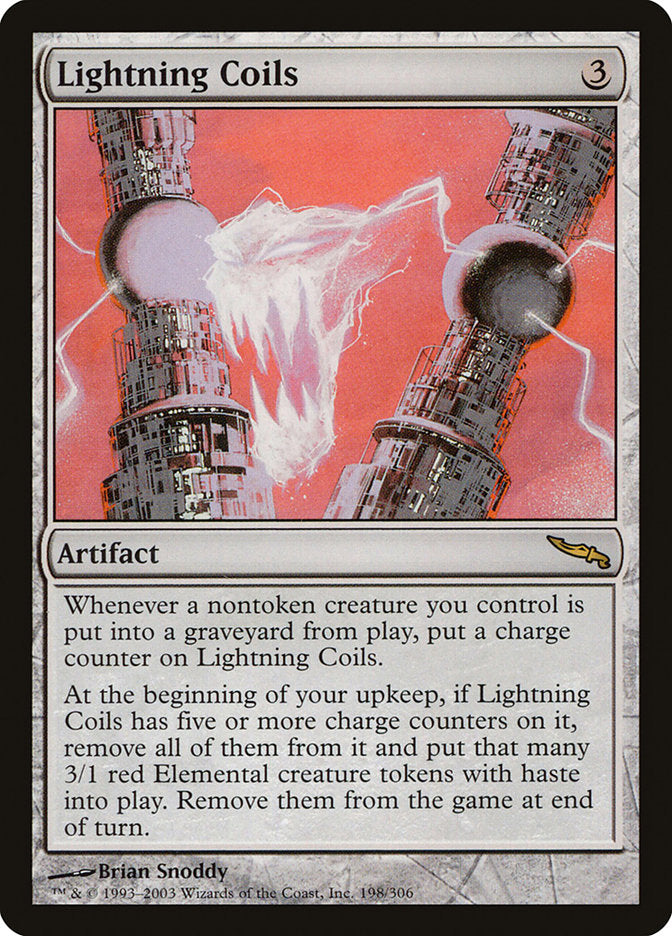 Lightning Coils [Mirrodin] | I Want That Stuff Brandon