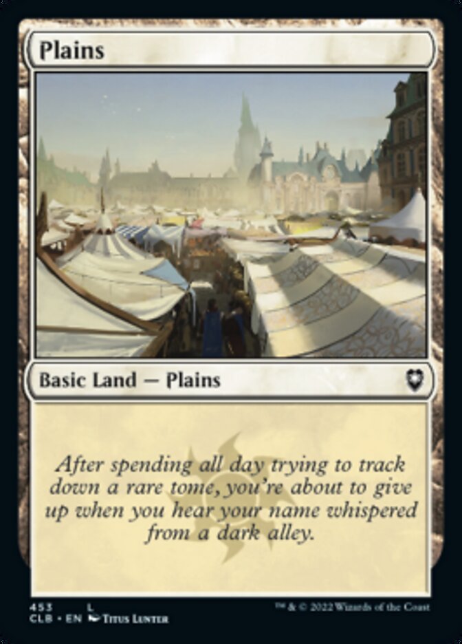 Plains (453) [Commander Legends: Battle for Baldur's Gate] | I Want That Stuff Brandon