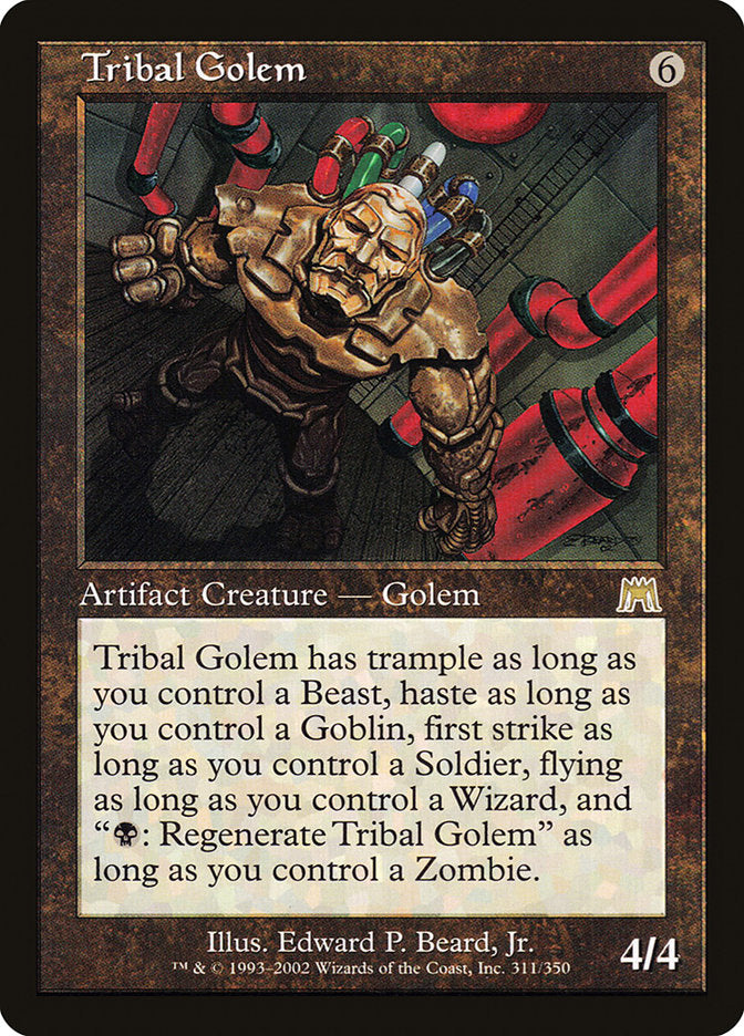 Tribal Golem [Onslaught] | I Want That Stuff Brandon