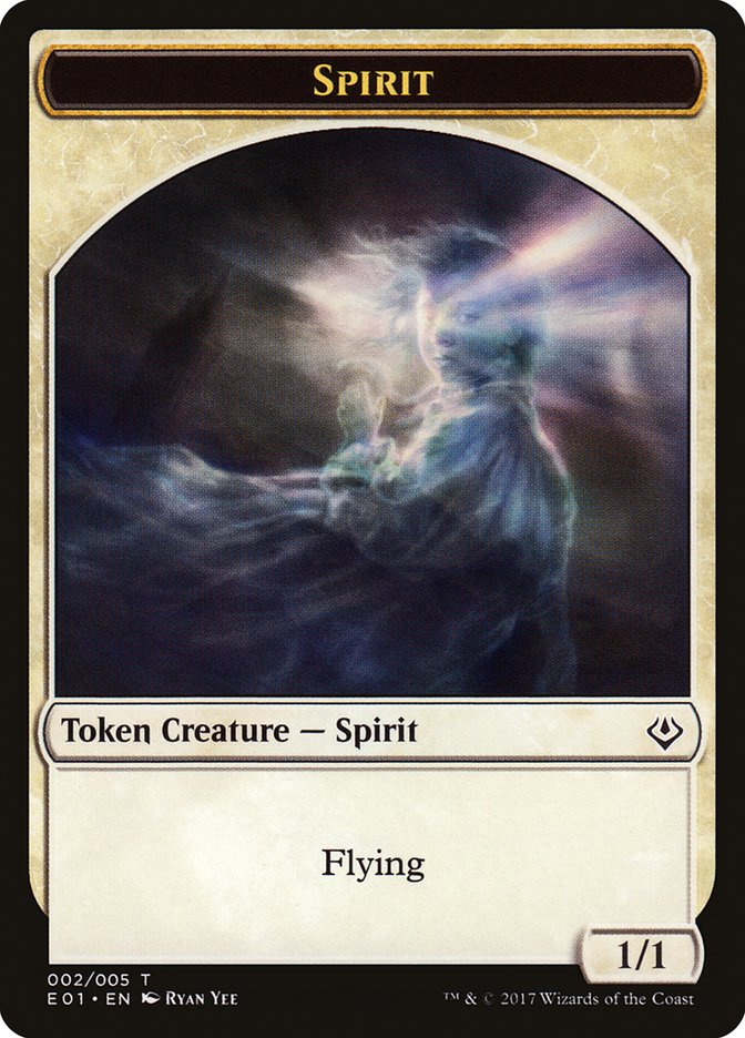 Spirit // Soldier Double-Sided Token [Archenemy: Nicol Bolas Tokens] | I Want That Stuff Brandon