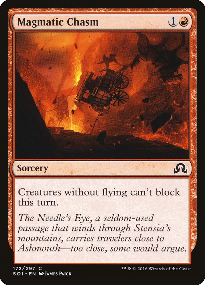 Magmatic Chasm [Shadows over Innistrad] | I Want That Stuff Brandon