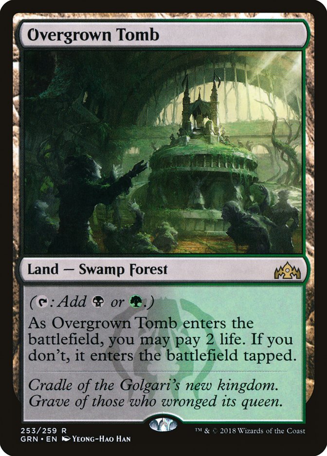 Overgrown Tomb [Guilds of Ravnica] | I Want That Stuff Brandon