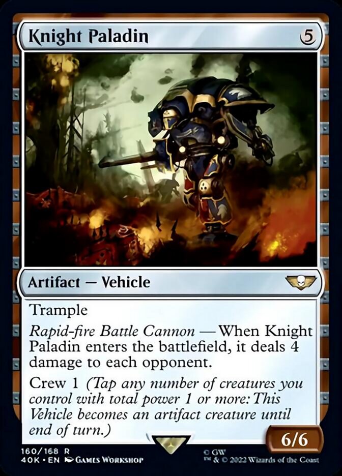 Knight Paladin [Warhammer 40,000] | I Want That Stuff Brandon