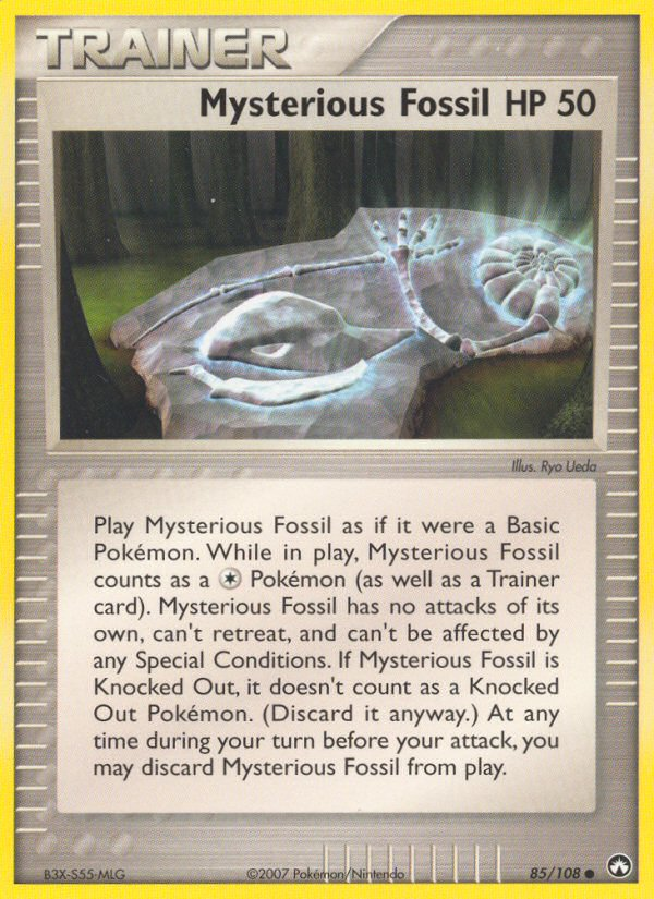 Mysterious Fossil (85/108) [EX: Power Keepers] | I Want That Stuff Brandon