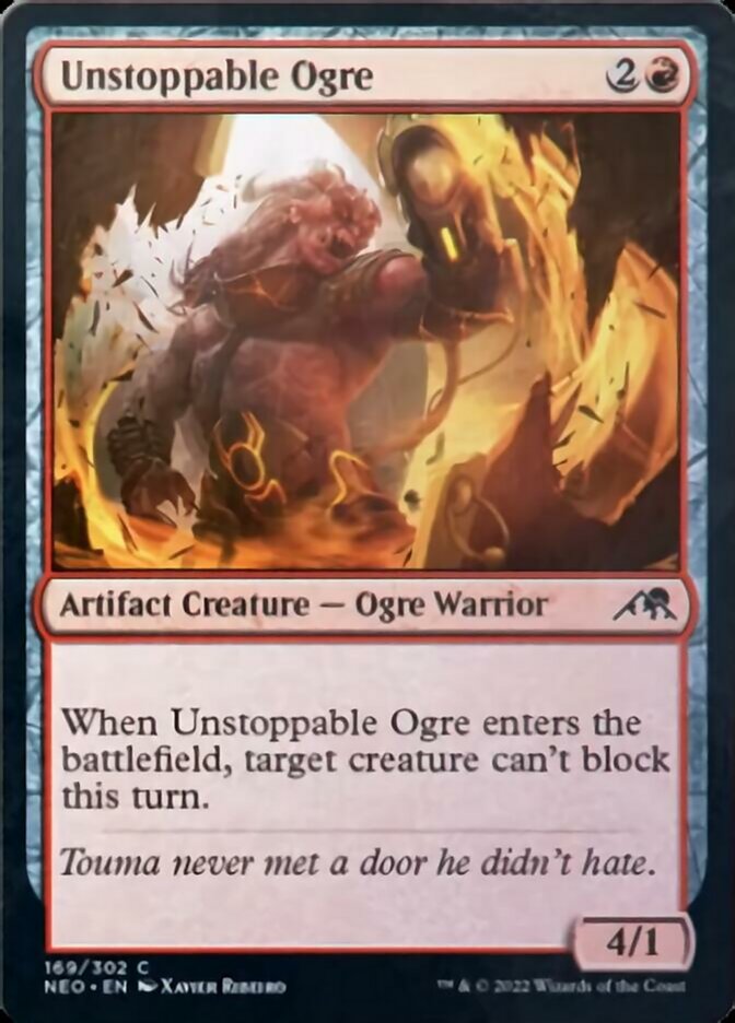 Unstoppable Ogre [Kamigawa: Neon Dynasty] | I Want That Stuff Brandon