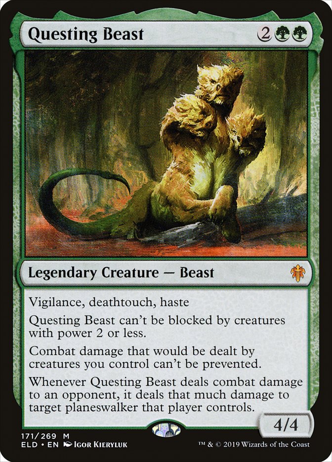 Questing Beast [Throne of Eldraine] | I Want That Stuff Brandon