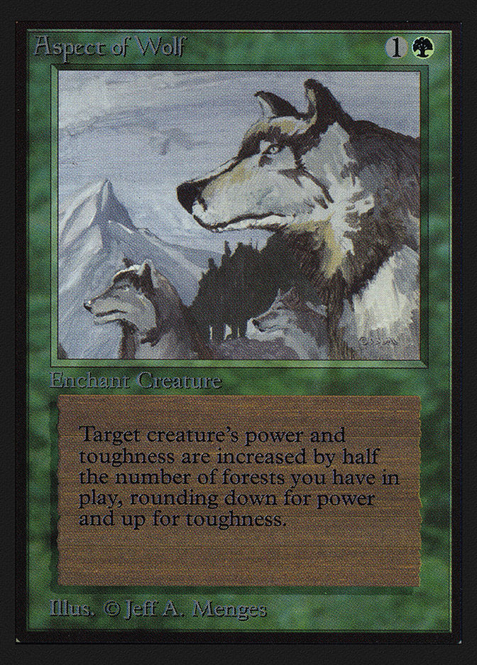 Aspect of Wolf [Collectors' Edition] | I Want That Stuff Brandon