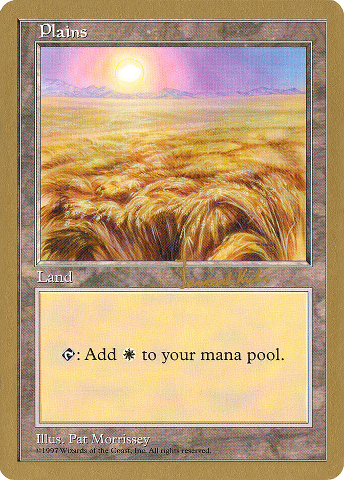 Plains (jk432) (Janosch Kuhn) [World Championship Decks 1997] | I Want That Stuff Brandon