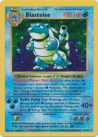 Blastoise (2/102) [Base Set Shadowless Unlimited] | I Want That Stuff Brandon