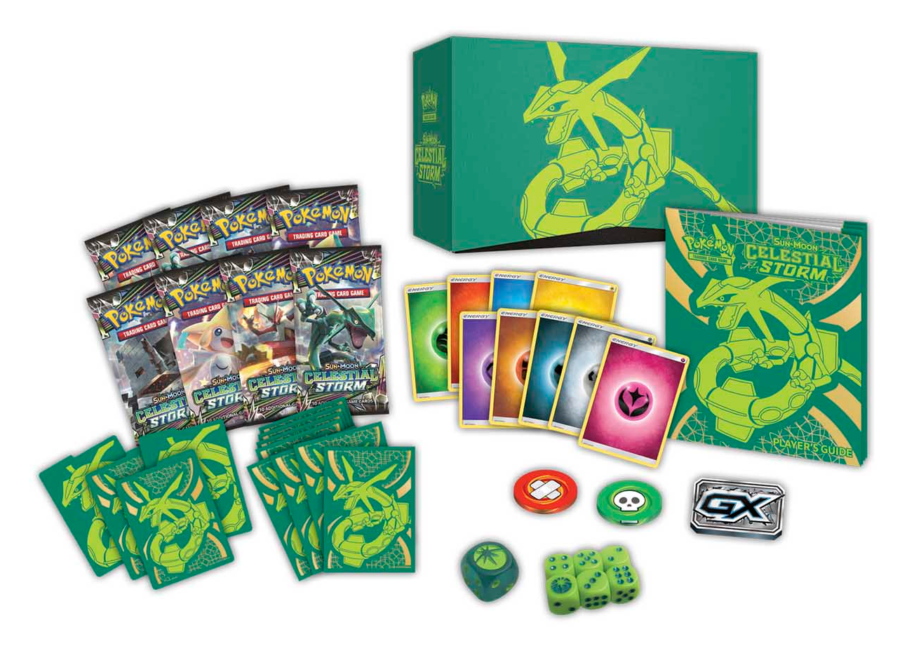 Sun & Moon: Celestial Storm - Elite Trainer Box | I Want That Stuff Brandon