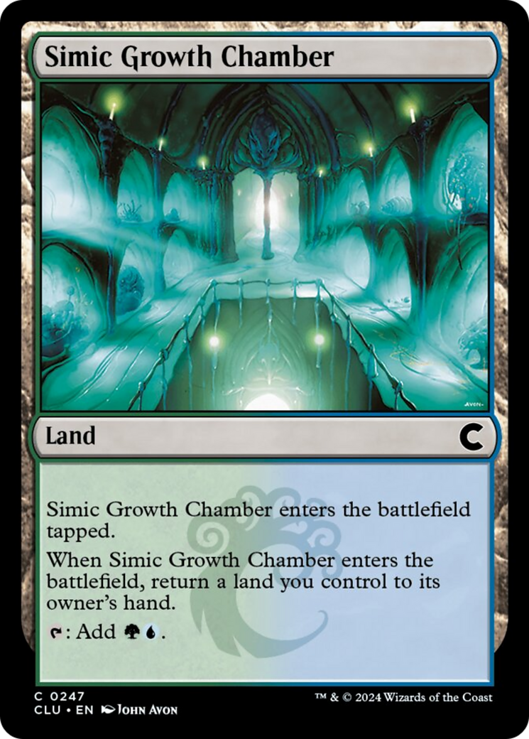 Simic Growth Chamber [Ravnica: Clue Edition] | I Want That Stuff Brandon