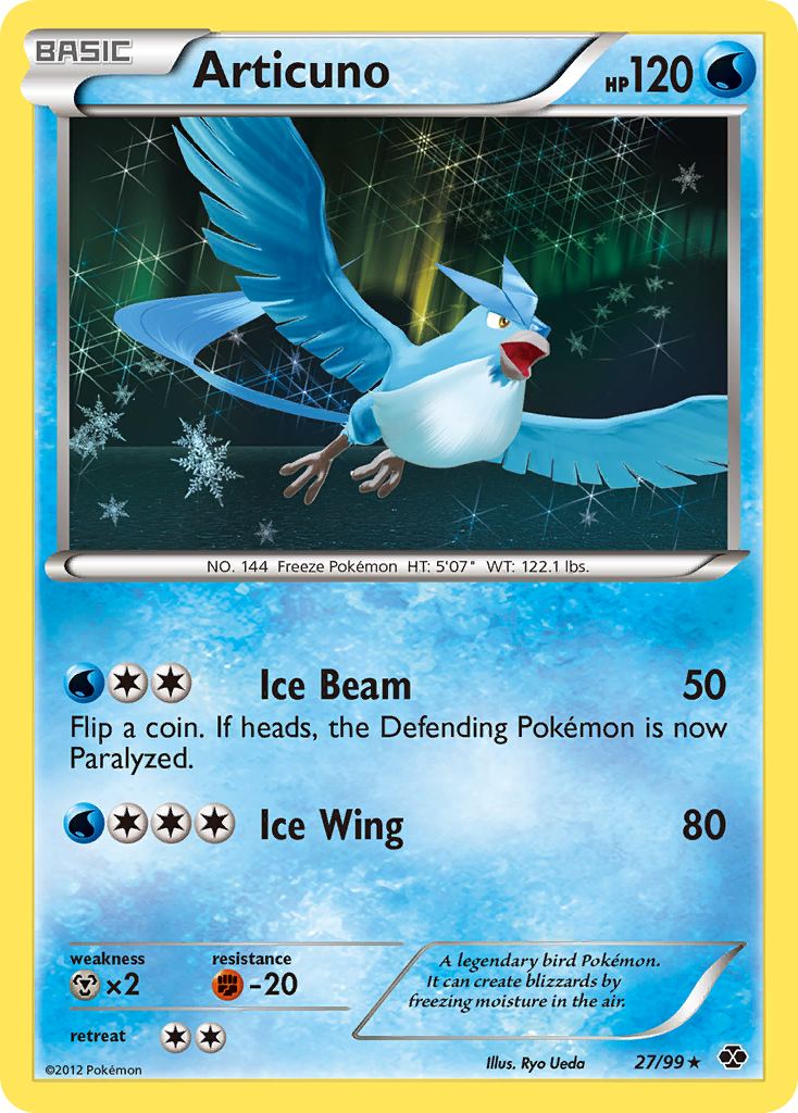 Articuno (27/99) [Black & White: Next Destinies] | I Want That Stuff Brandon